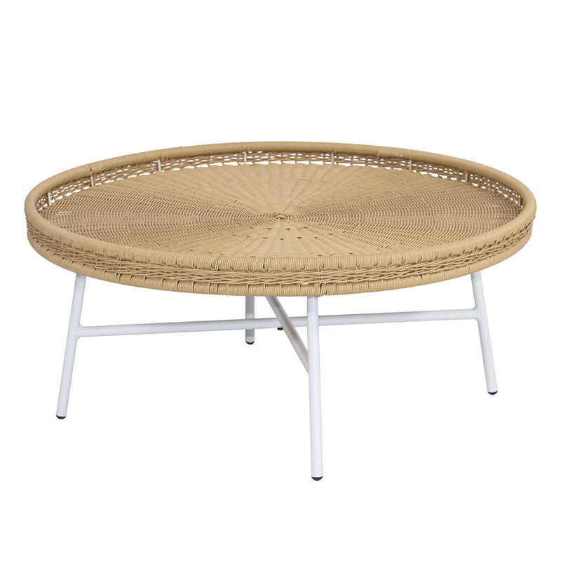 Bay Isle Home Lasell Round Outdoor Coffee Table & Reviews Wayfair